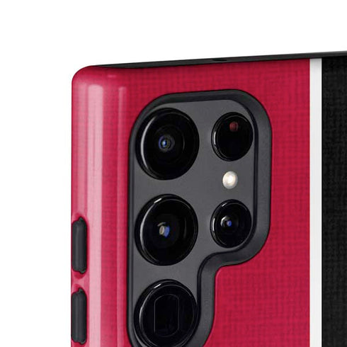 MLB Cincinnati Reds Split Galaxy S25 Ultra Impact Case